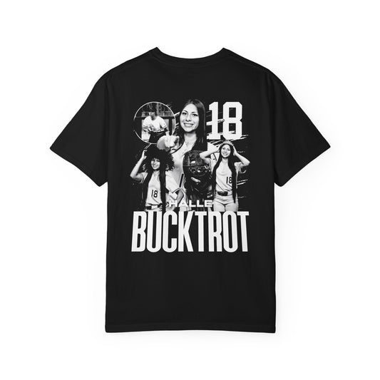 Halle Bucktrot Vintage Blackout Premium Tee