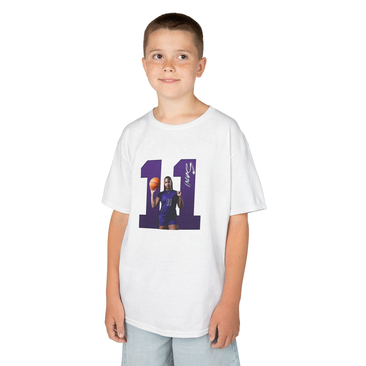 Ava Sawi Player Icon Number Kids Tee