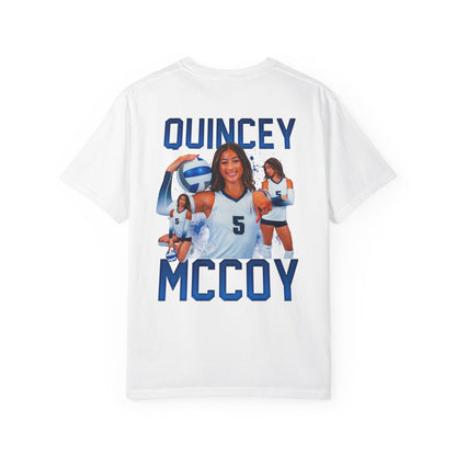 Quincey McCoy Logo Front & Back Premium Tee