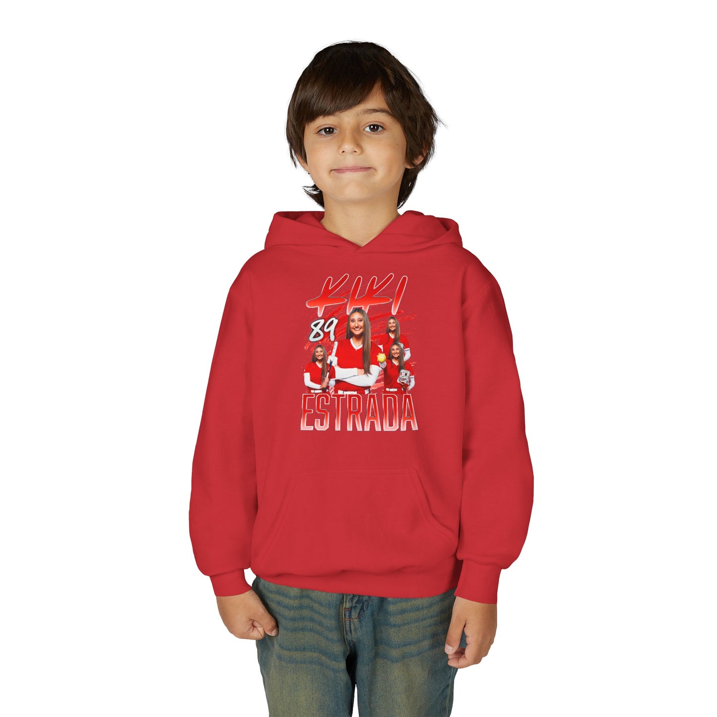 Kiki Estrada Single Color Combo Kids Hoodie