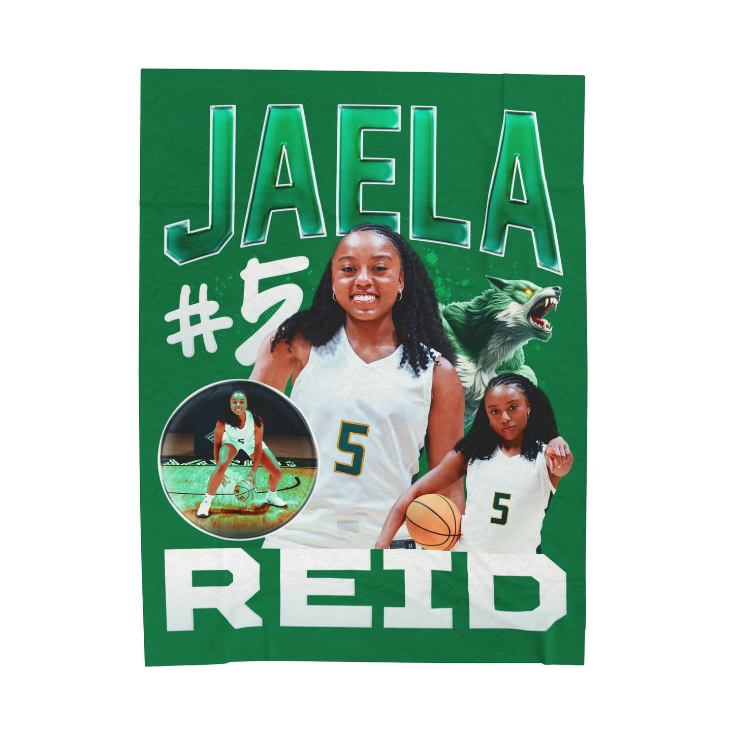 Jaela Reid 60"-80" Plush Blanket