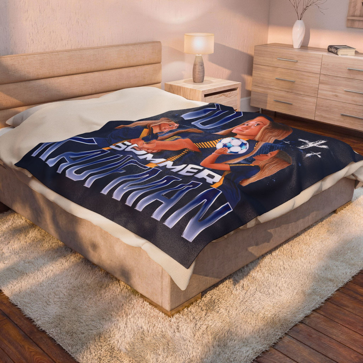 Summer Kaufman 60"-80" Plush Blanket