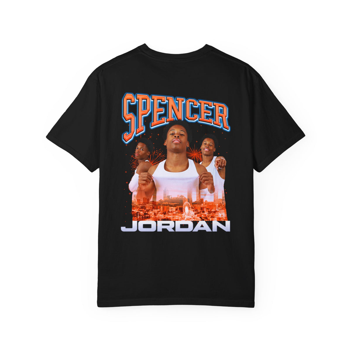 Jordan Spencer Logo Front & Back Premium Tee