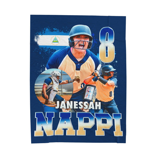 Janessah Nappi 60"-80" Plush Blanket