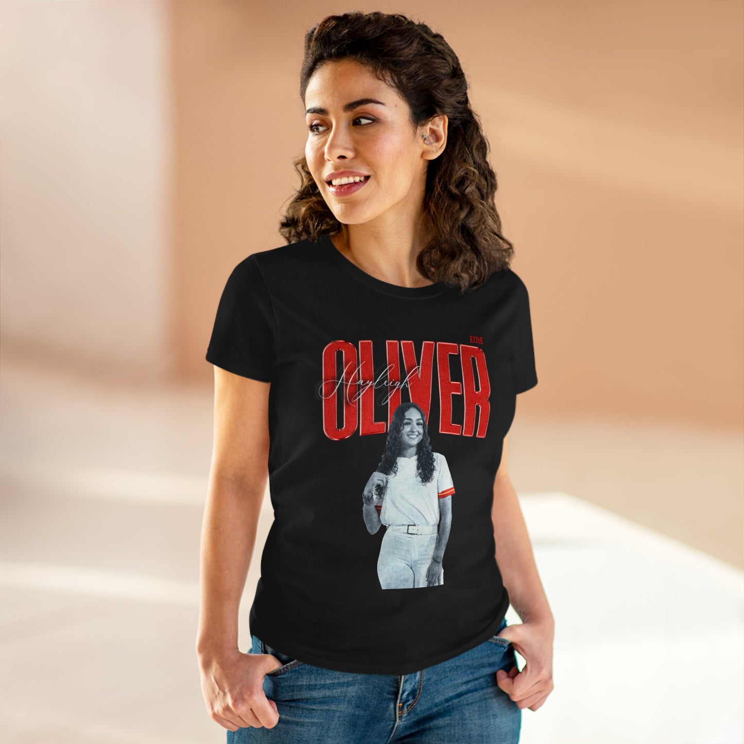 Hayleigh Oliver Faded Glory Women's Tee