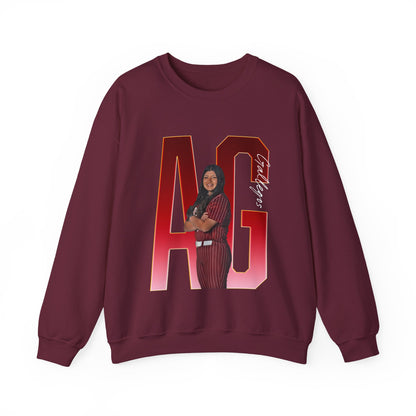Audrey Gallegos Player Icon Initials Crewneck Sweatshirt