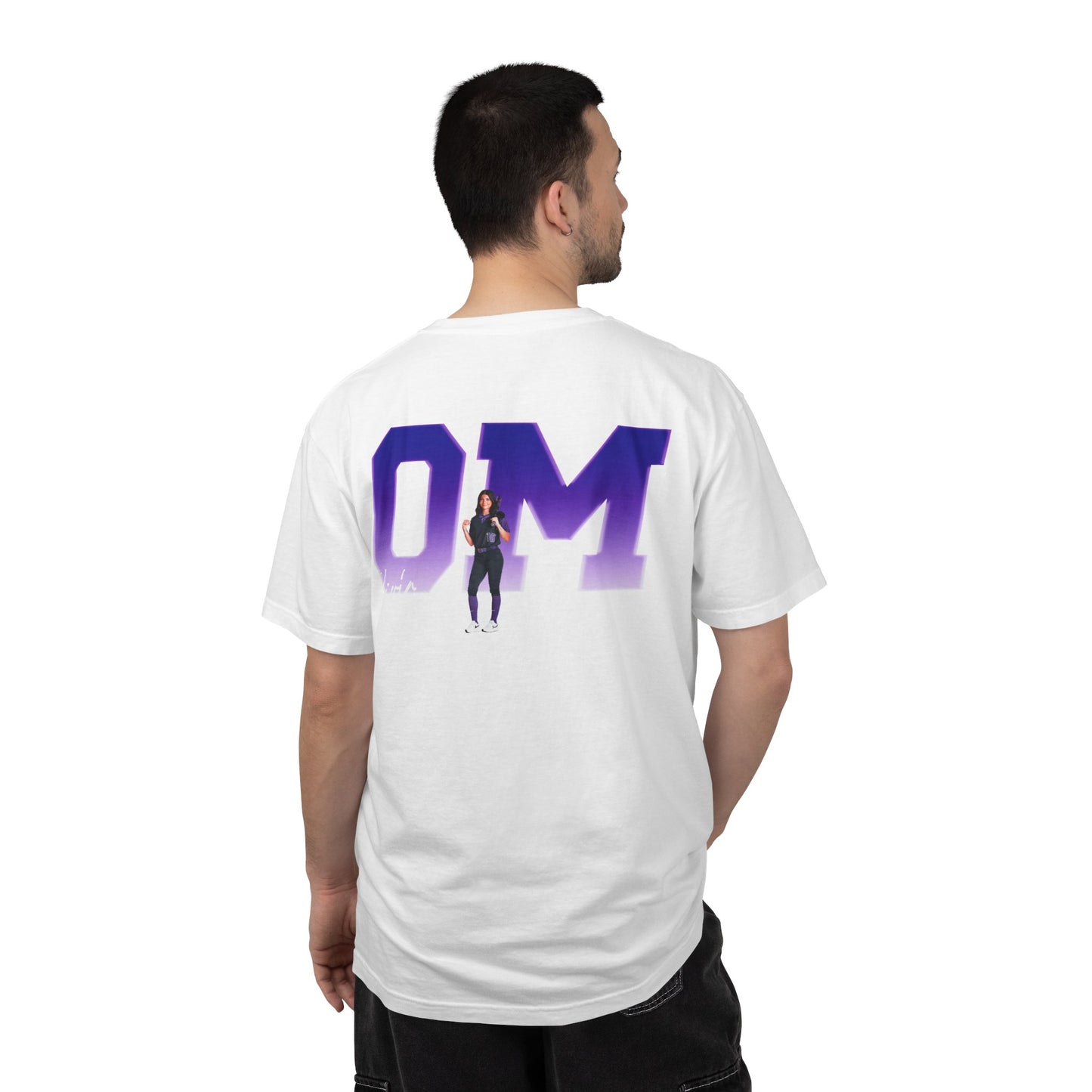 Olivia Mares Logo Front & Back Premium Tee