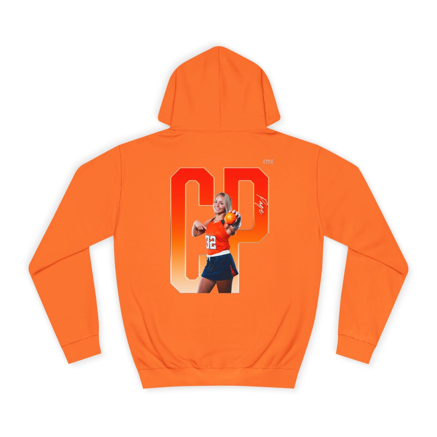 Chloe Page Player Icon Initials Premium Hoodie