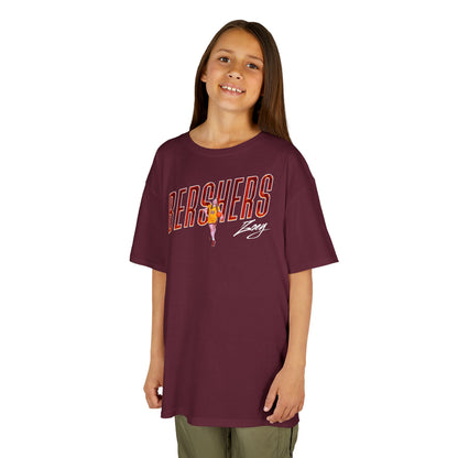 Zoey Bershers Cursive Combo Colored Kids Tee