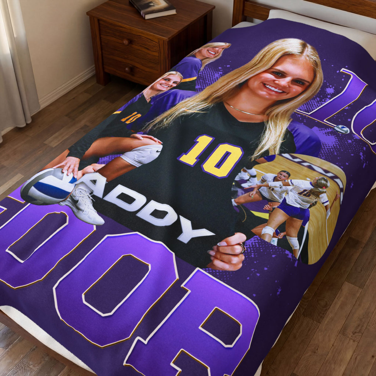 Addy Foor 60"-80" Plush Blanket