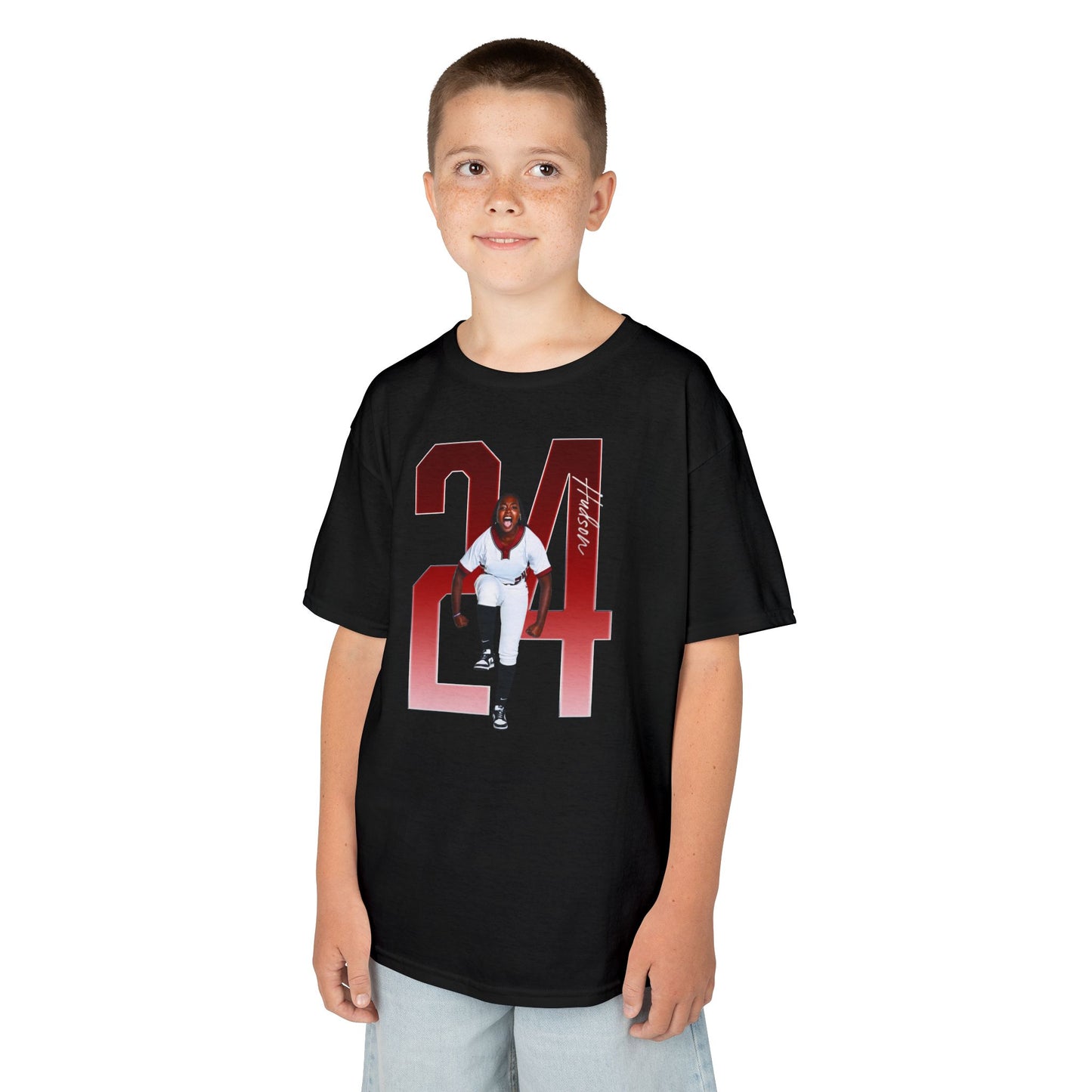Kai Hudson Player Icon Number Kids Tee
