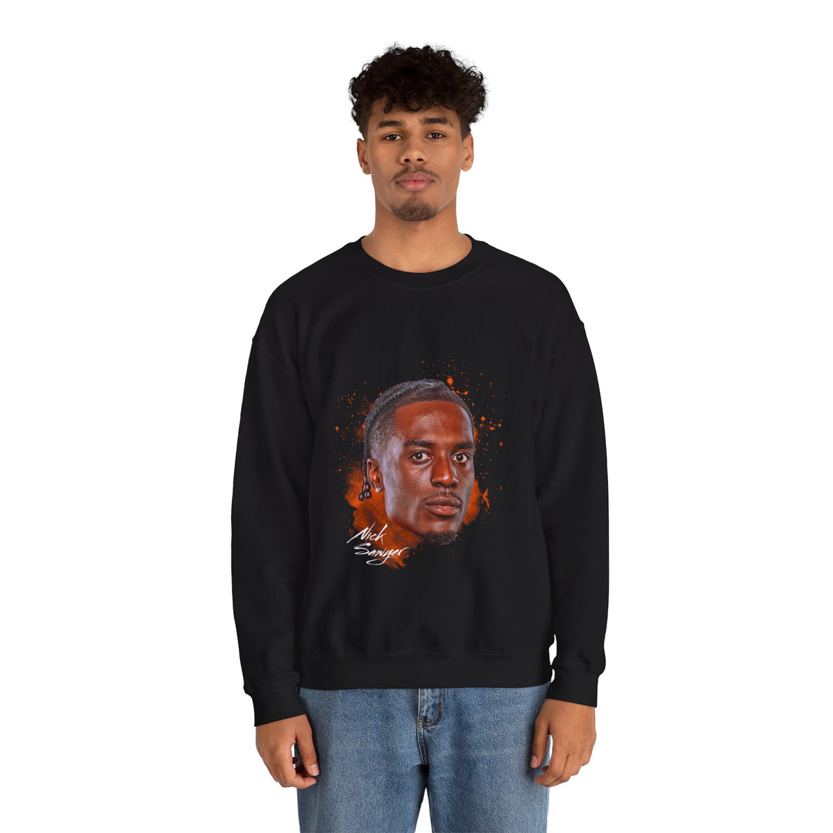 Nick Sawyer Big Head Crewneck Sweatshirt