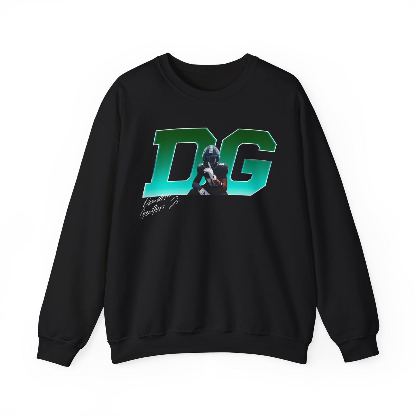 Demetrius Geathers Jr. Big Initials Crewneck Sweatshirt
