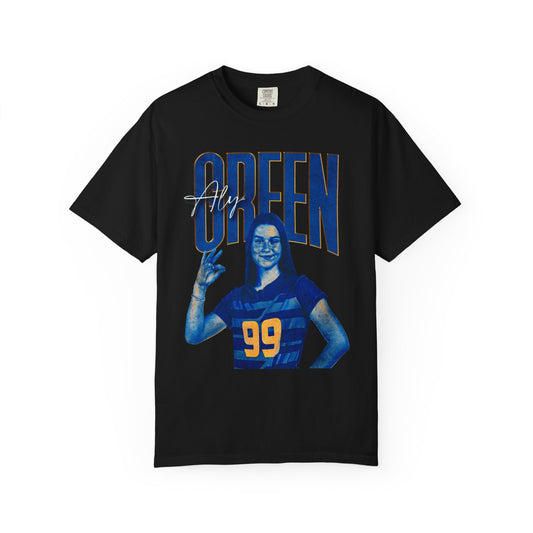 Aly Green Faded Glory Heavyweight tee