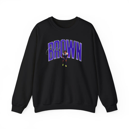 Caleb Brown Big Last Name Crewneck Sweatshirt