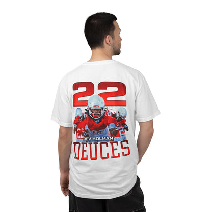 Devaon Holman Logo Front & Back Premium Tee