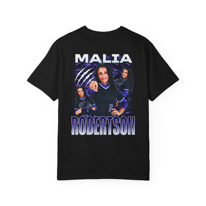 Malia Robertson Logo Front & Back Premium Tee