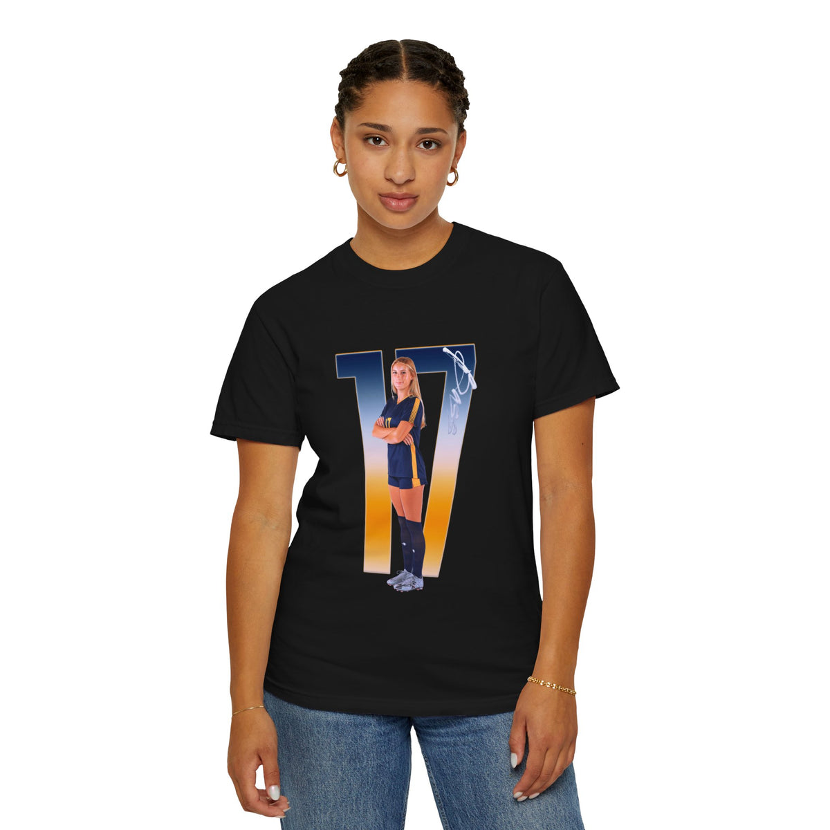 Madi Bass Player Icon Number Premium Tee