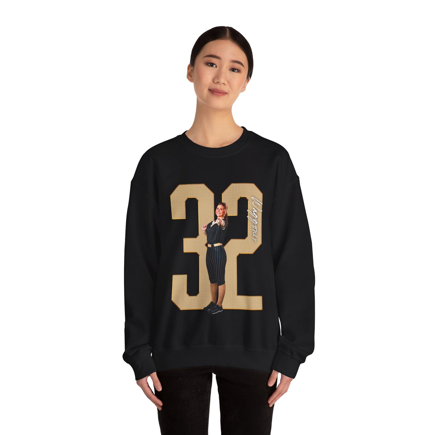 Haley Waggoner Player Icon Number Crewneck Sweatshirt