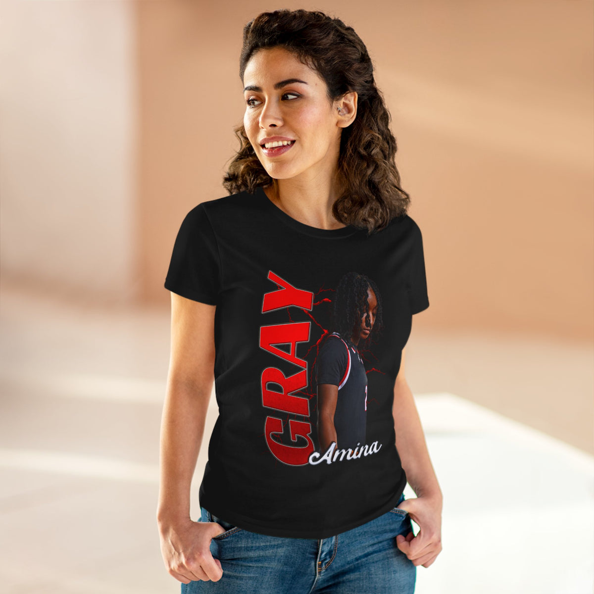 Amina Gray Women's Tee