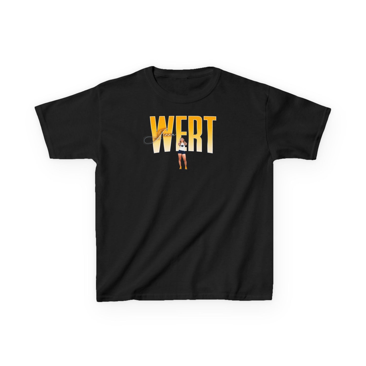 Jenna Wert Big Last Name Kids Tee