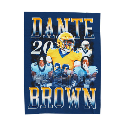 Dante Brown 60"-80" Plush Blanket