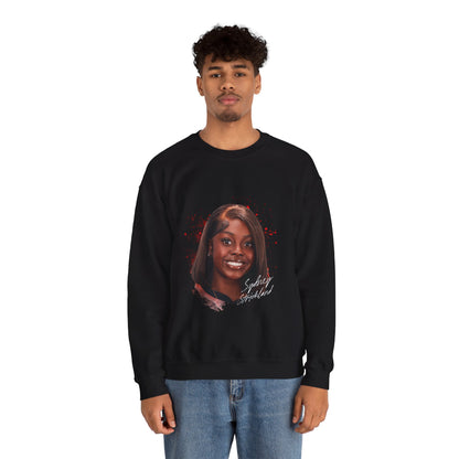 Sydney Strickland Big Head Crewneck Sweatshirt