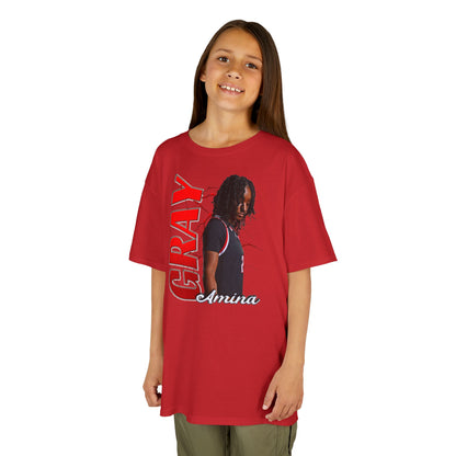 Amina Gray Kids Tee