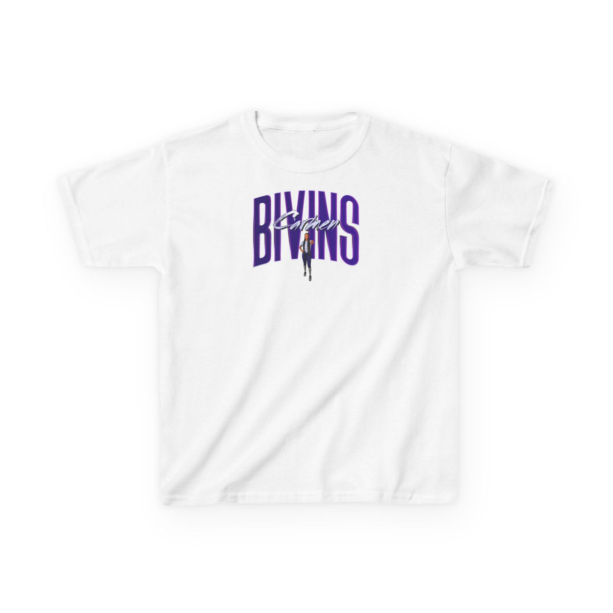 Carmen Bivins Big Last Name Kids Tee