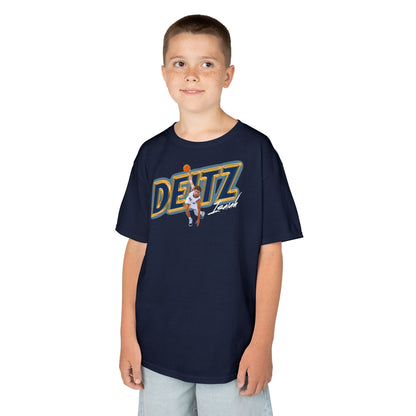 Isaiah Deitz Cursive Combo Colored Kids Tee