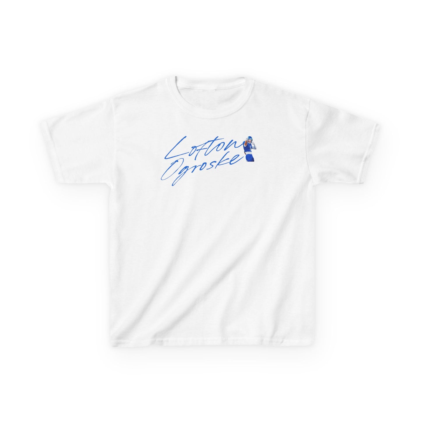 Lofton Ogroske Cursive Kids Tee