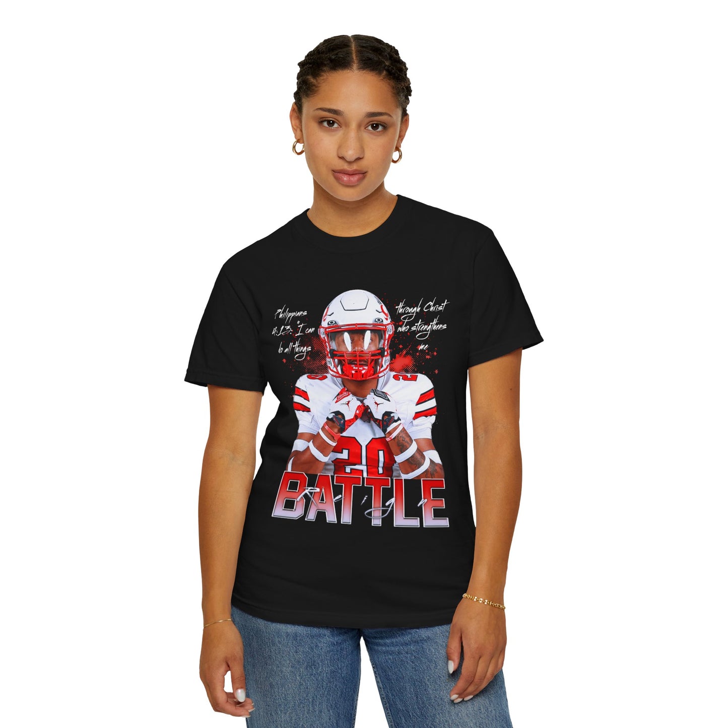 Reign Battle Featured Quote Premium Tee