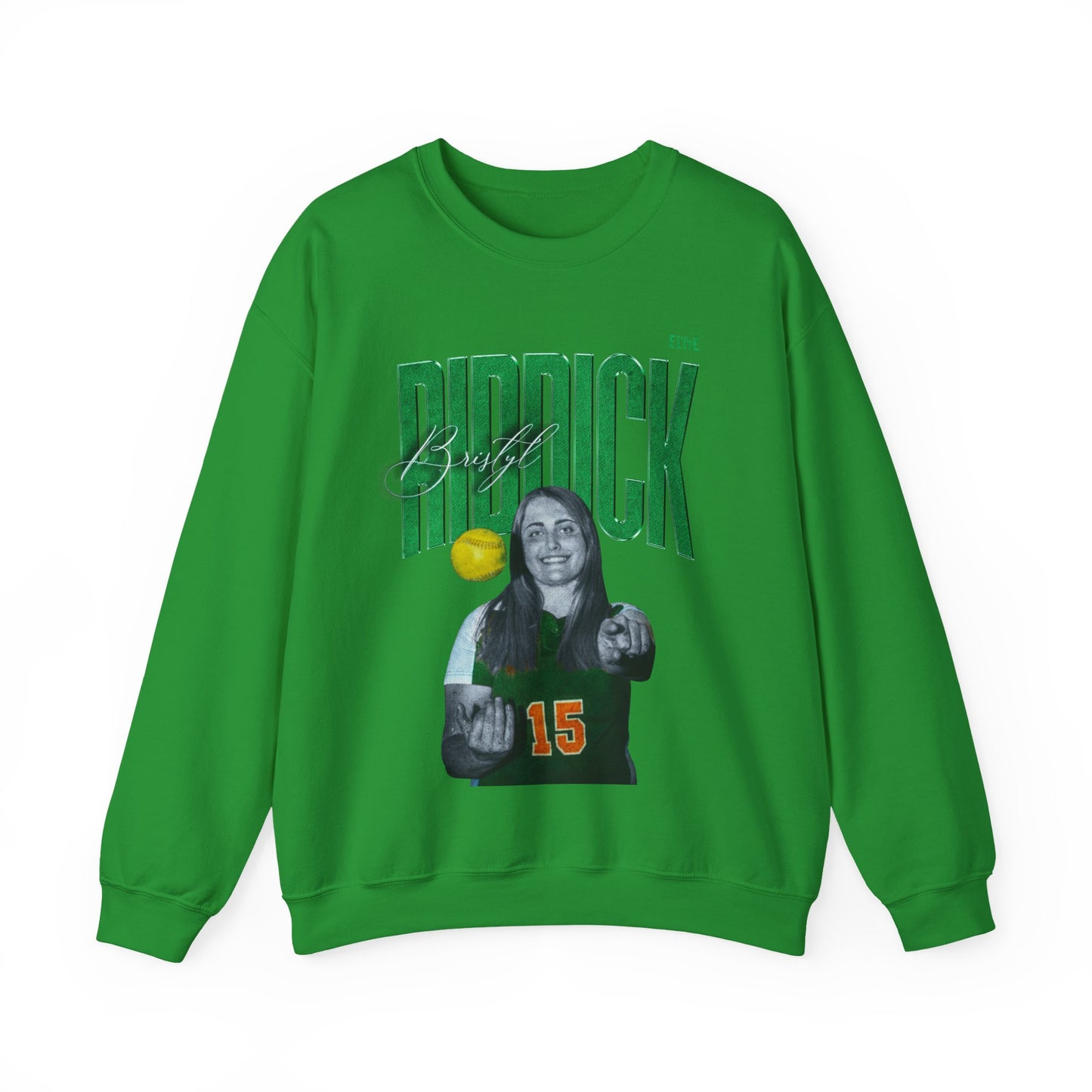 Bristyl Riddick Faded Glory Crewneck Sweatshirt
