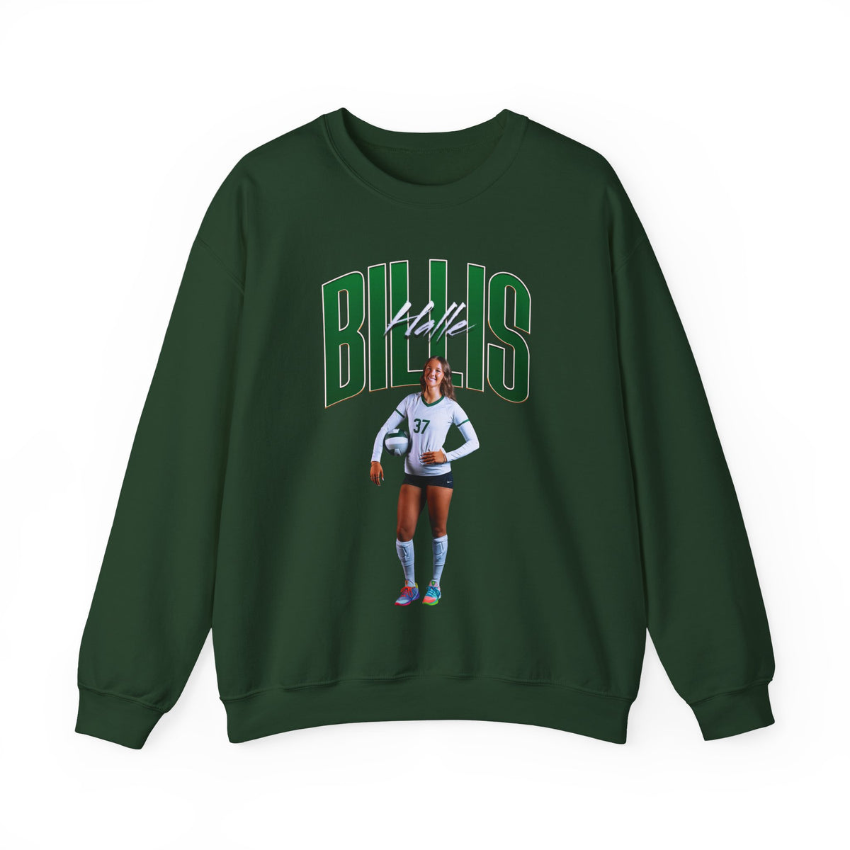 Halle Bills Athlete Glory Crewneck Sweatshirt