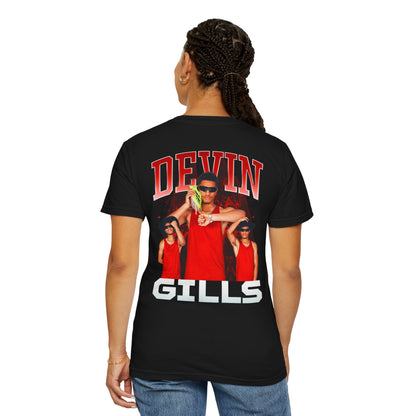 Devin Gills Logo Front & Back Premium Tee