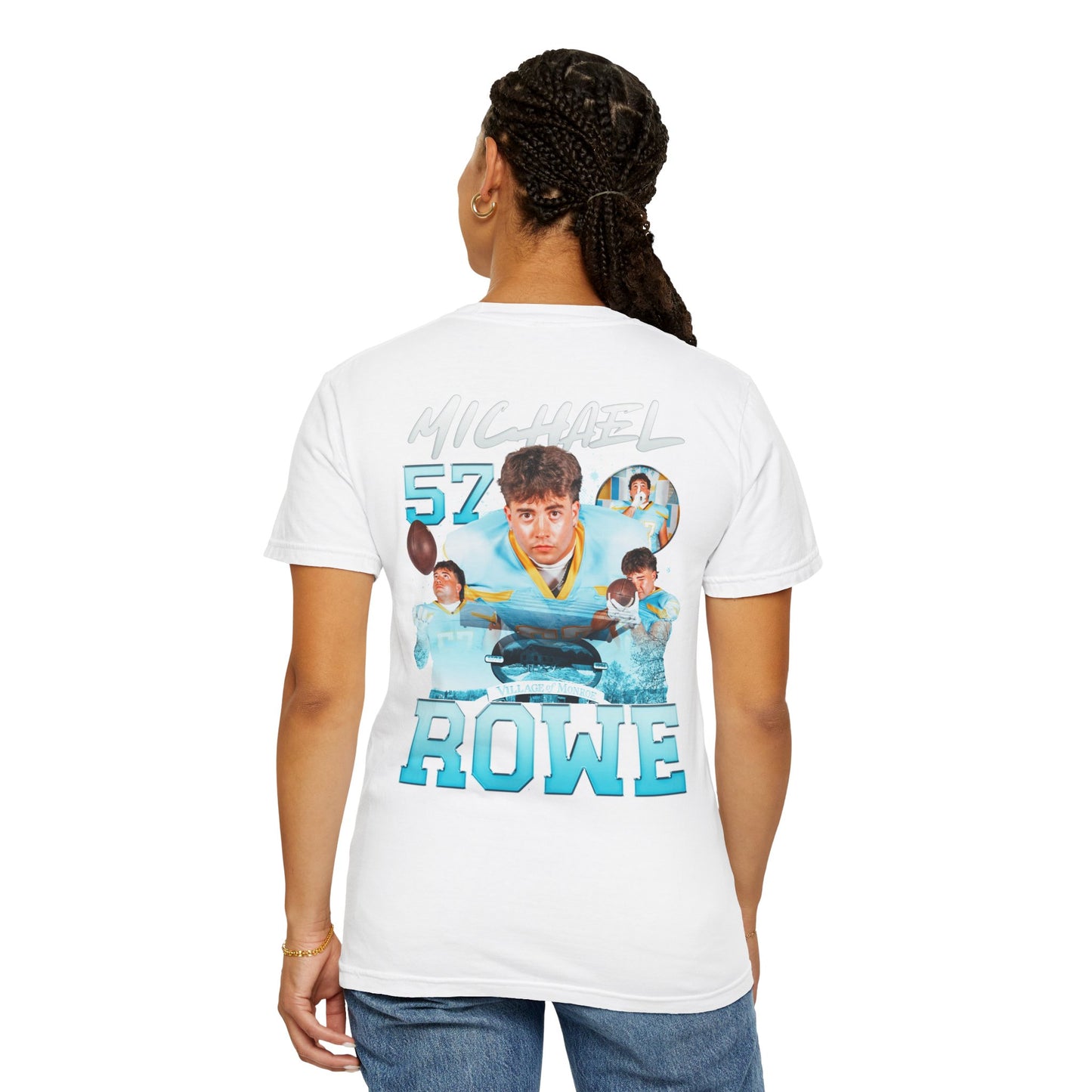 Michael Rowe Logo Front & Back Premium Tee
