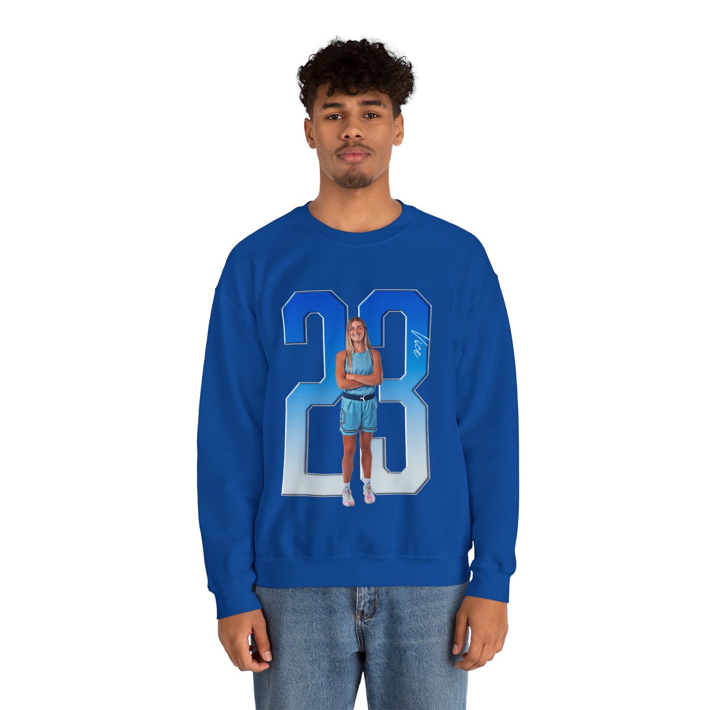 Quinn Vice Player Icon Number Crewneck Sweatshirt