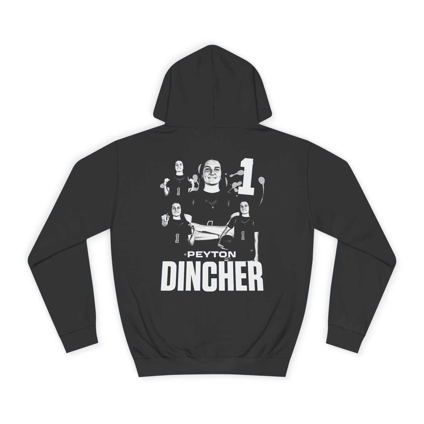 Peyton Dincher Premium Vintage Blackout Hoodie