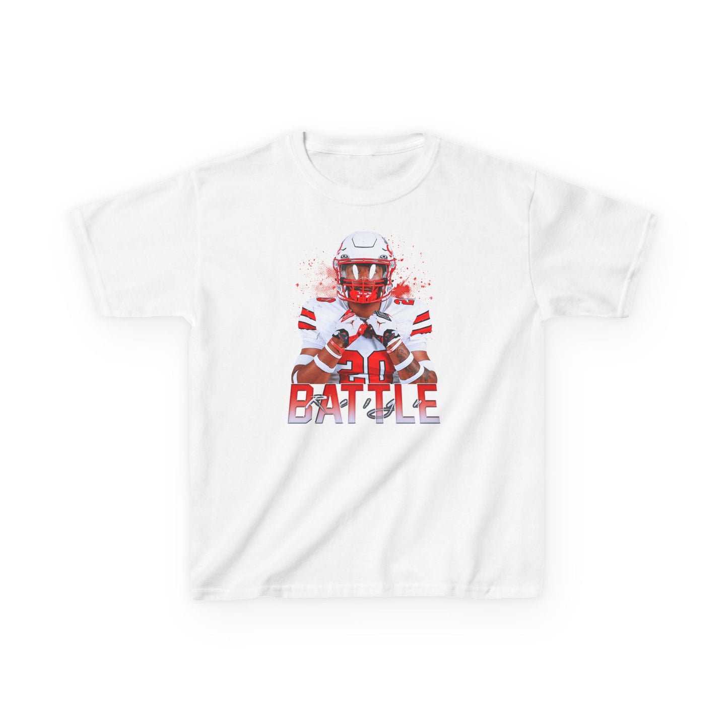 Reign Battle Featured Quote Kids Tee