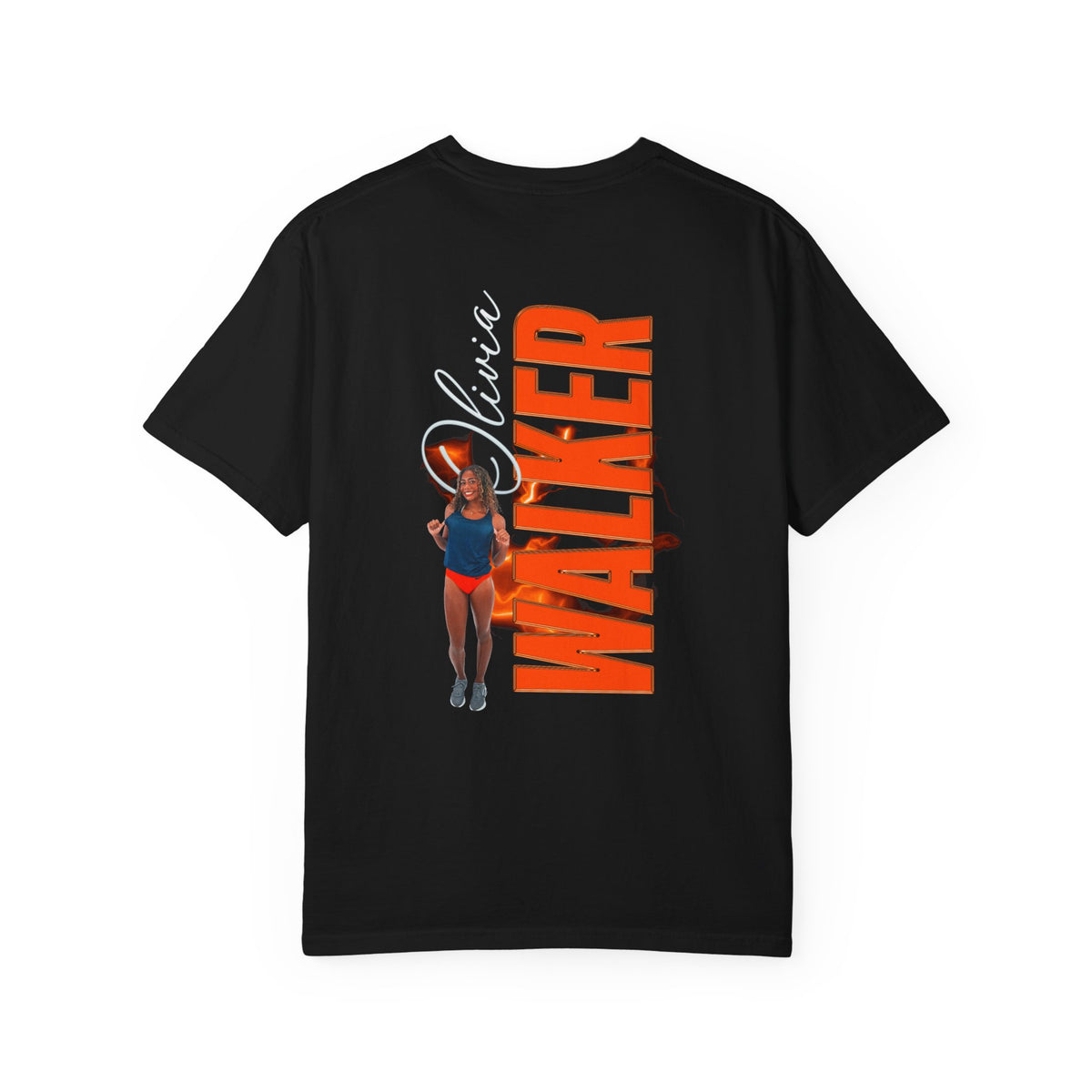 Olivia Walker Logo Front & Back Premium Tee