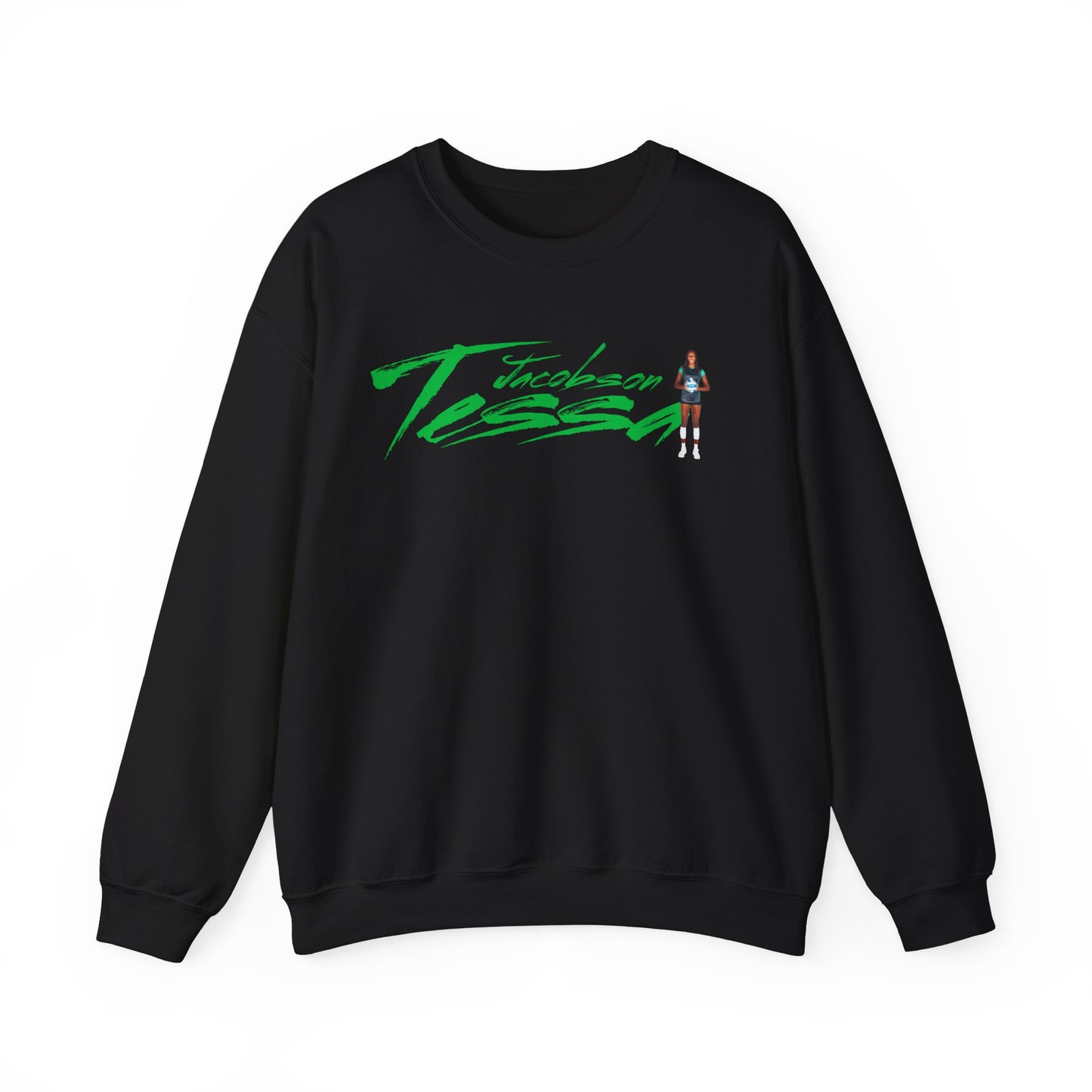 Tessa Jacobson Cursive Crewneck Sweatshirt
