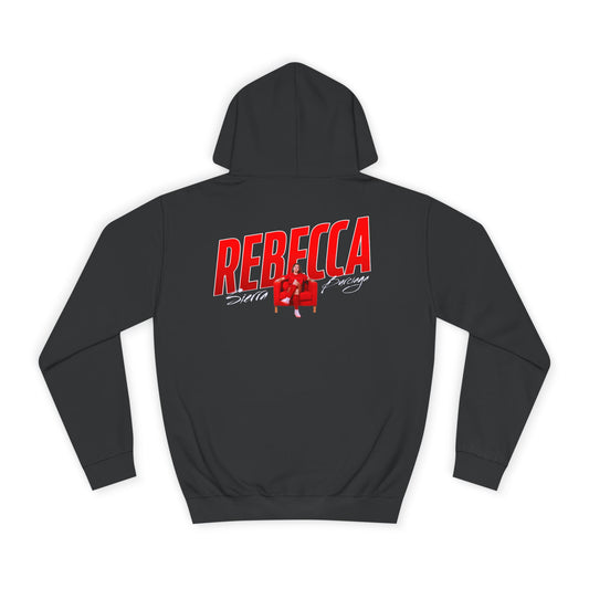 Rebecca Sierra-Burciaga Cursive Combo Colored Premium Hoodie