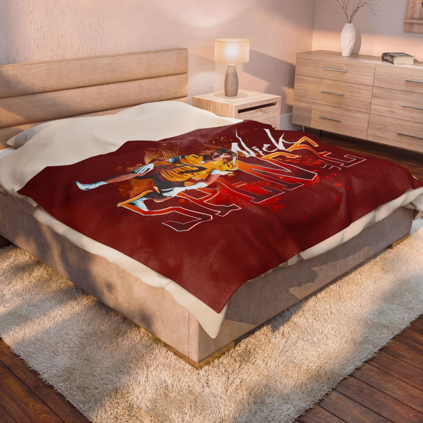 Nick Spence 60"-80" Plush Blanket