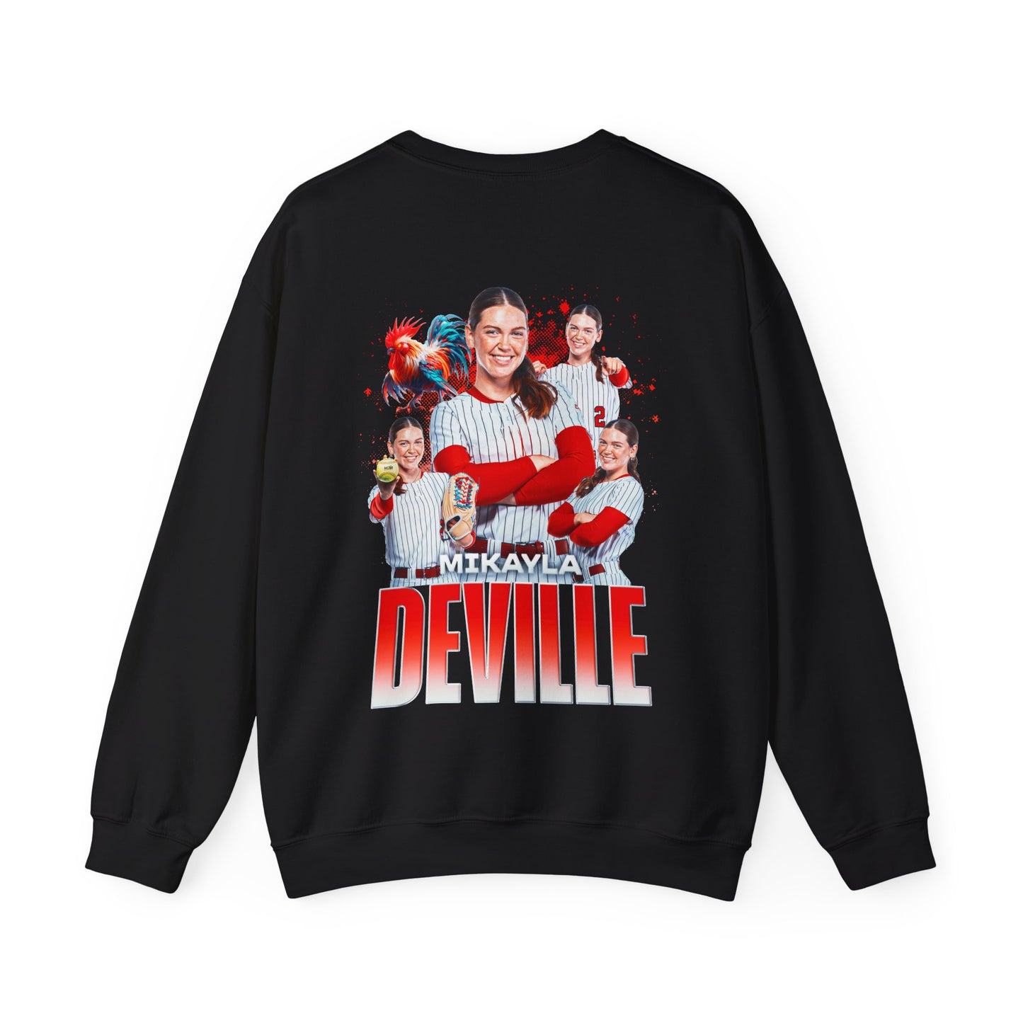 Mikayla Deville Logo Front & Back Crewneck