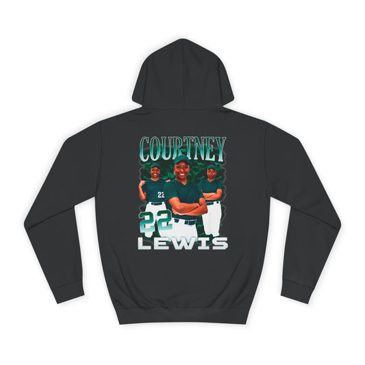 Courtney Lewis Colored & White Combo Premium Hoodie