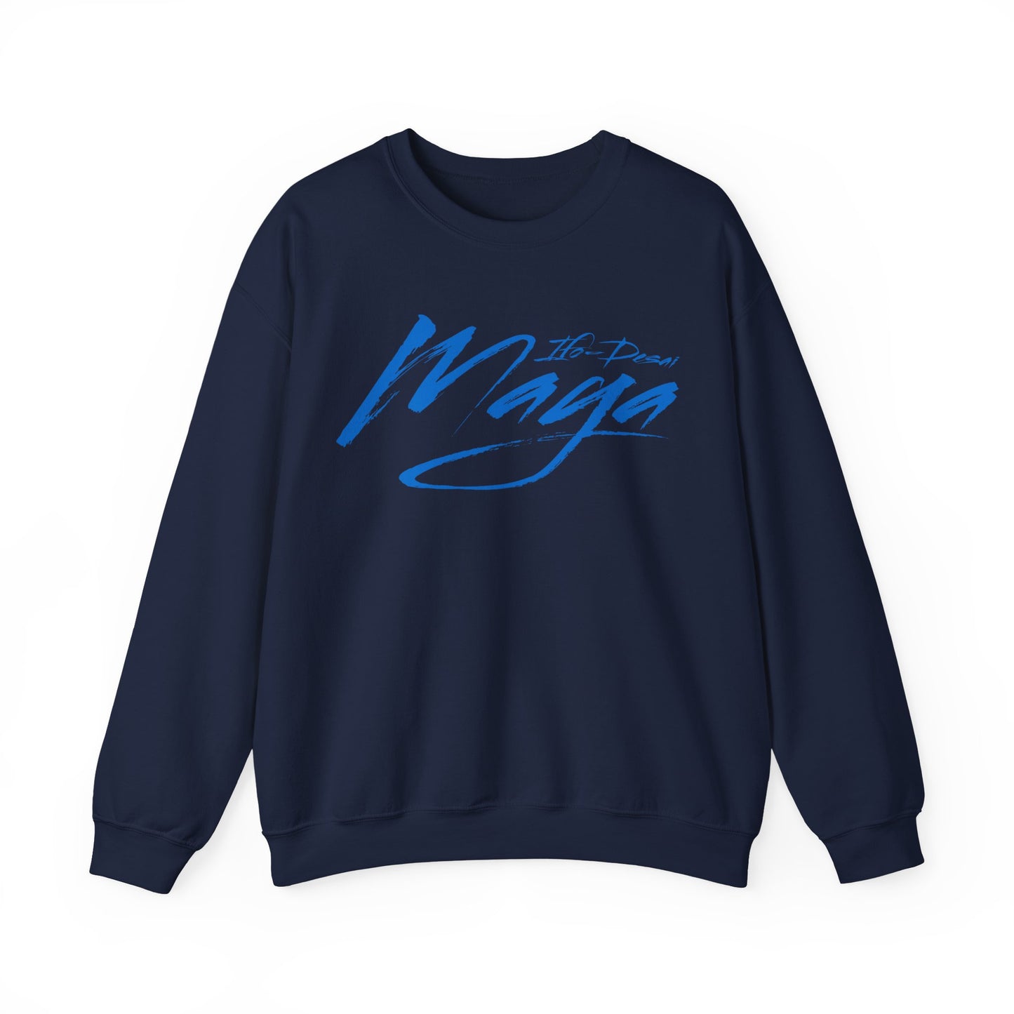Maya Ifo Desi Cursive Crewneck Sweatshirt