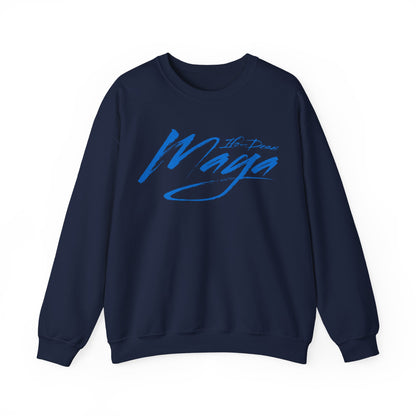 Maya Ifo Desi Cursive Crewneck Sweatshirt