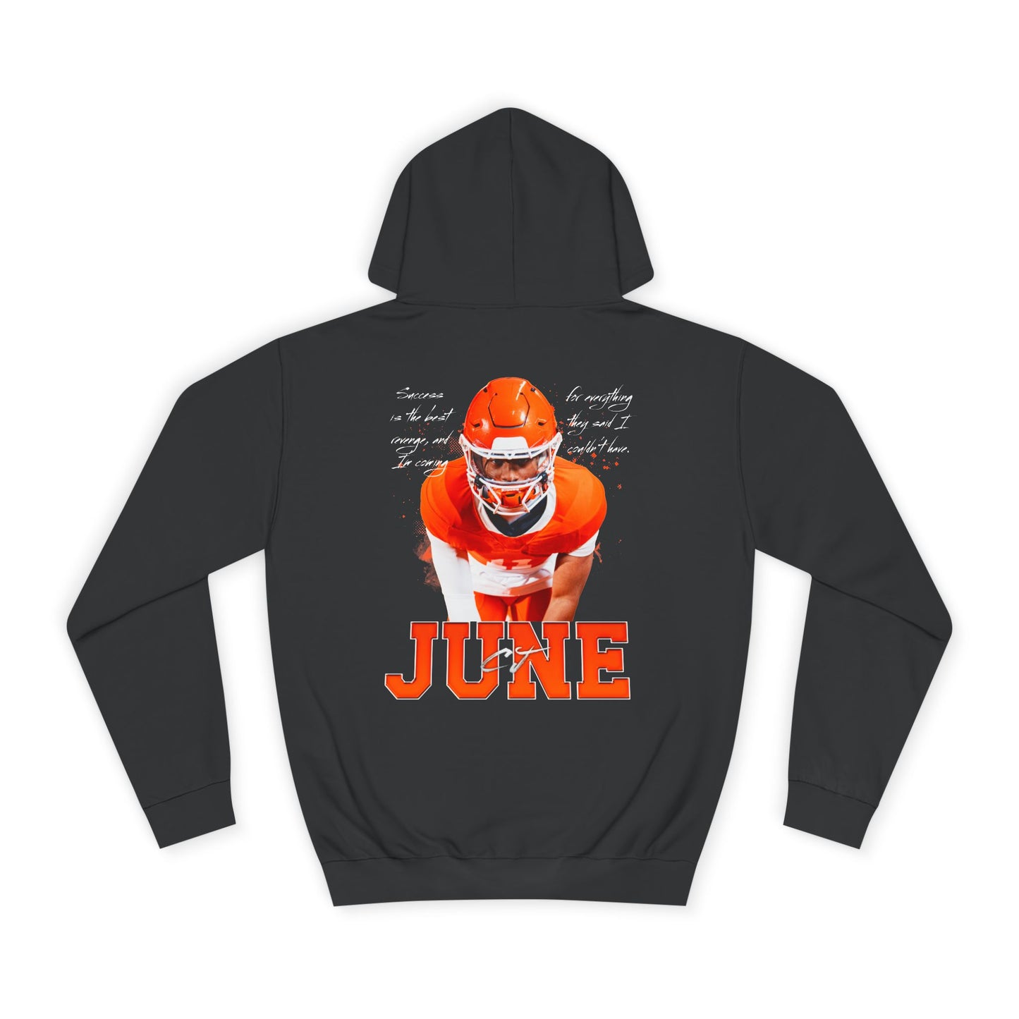 CJ June Featured Quote Premium Hoodie