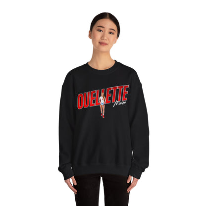 Maren Ouellette Cursive Combo Colored Crewneck Sweatshirt