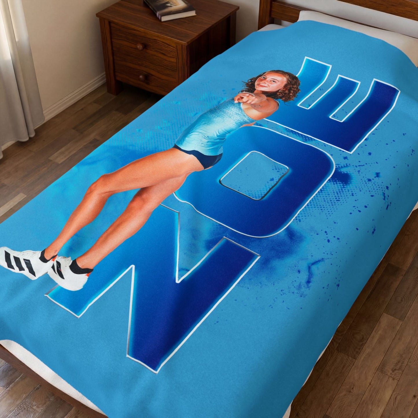 Zoe Catrambone 60"-80" Plush Blanket